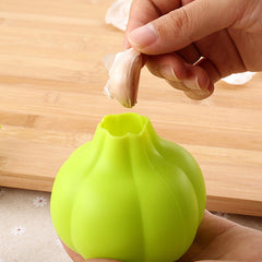 Silicone Press Garlic Peeler