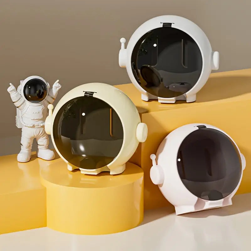 Wall Mounted Astronaut Toothbrush Holder