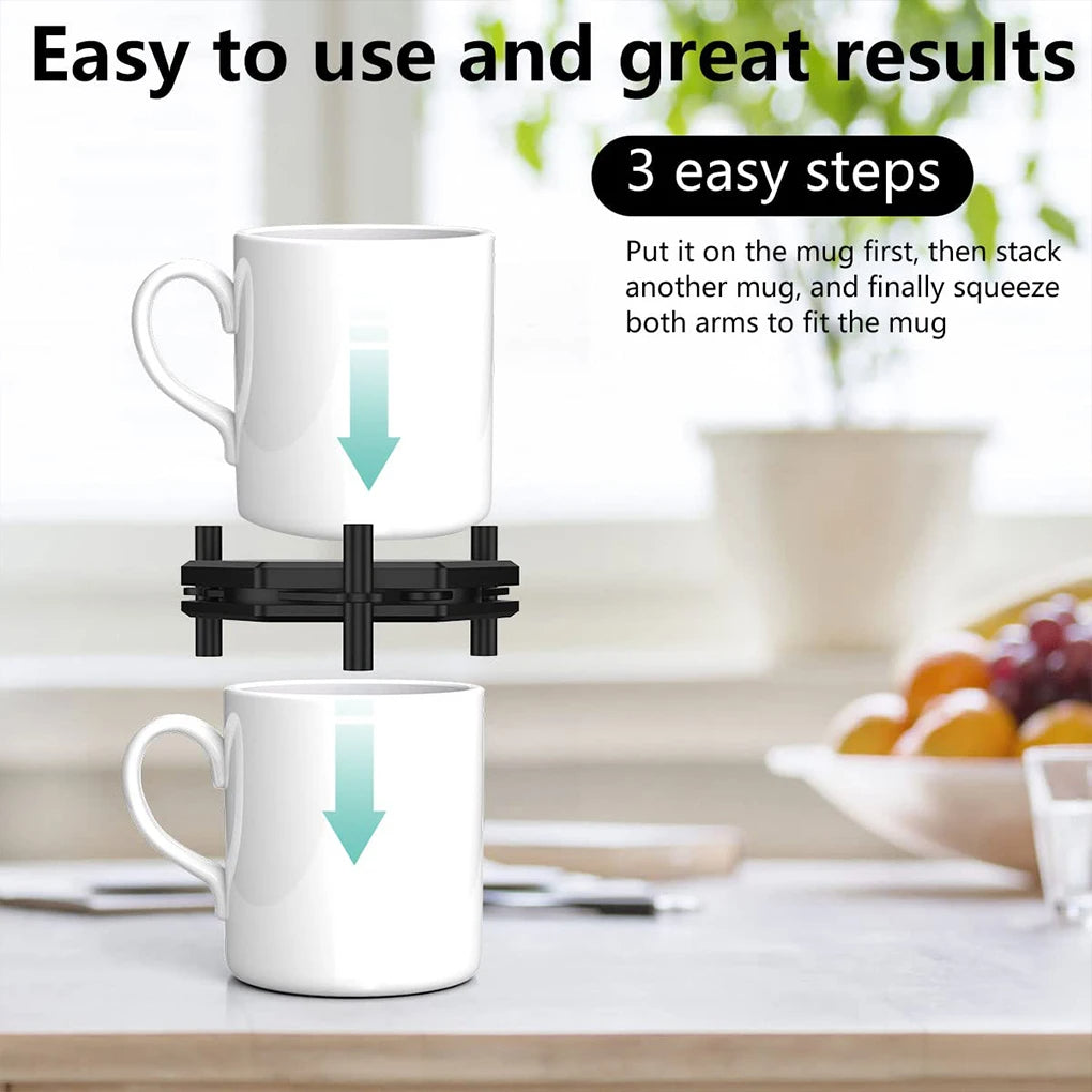 Adjustable Drinkware Stacker