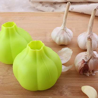 Silicone Press Garlic Peeler